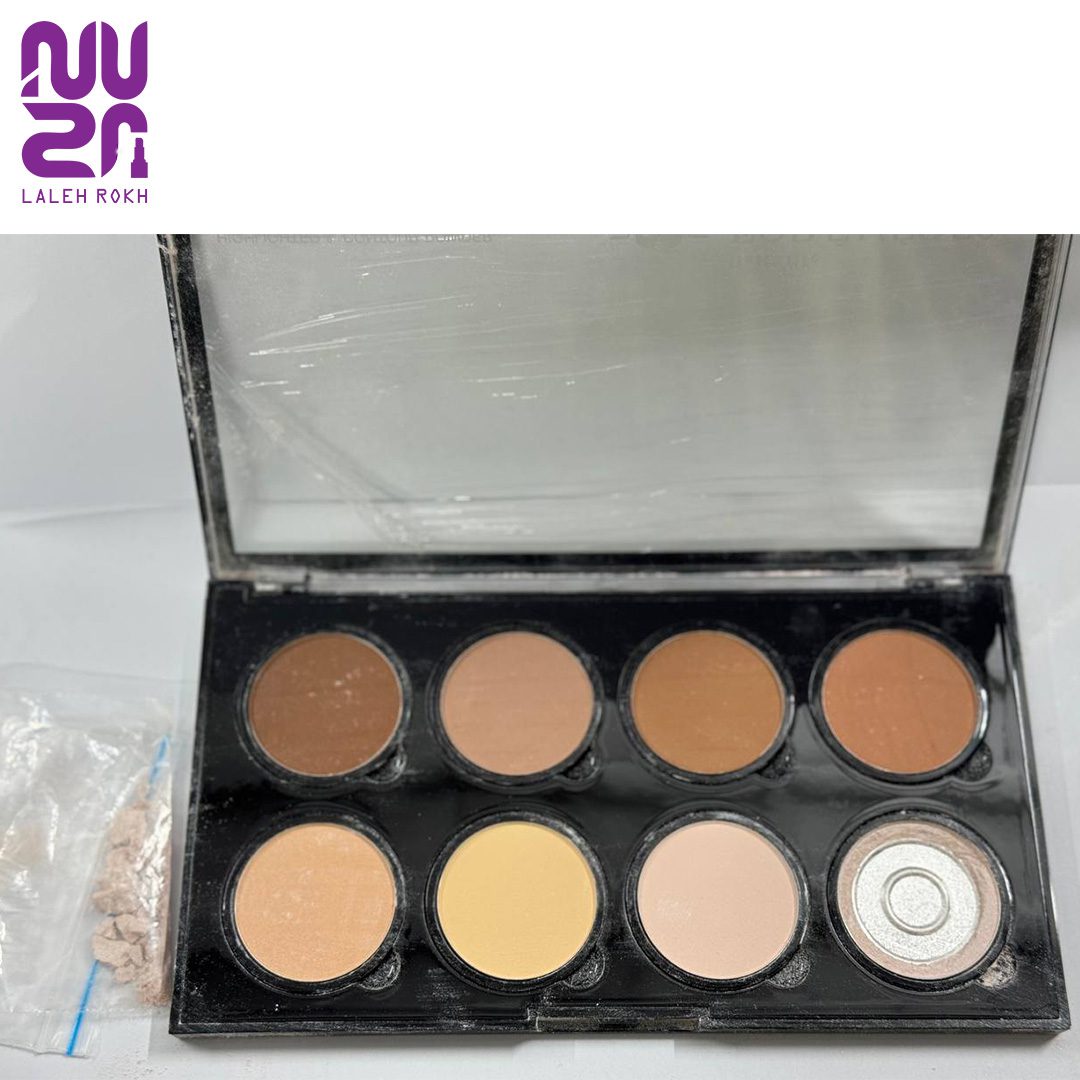 forever پالت هایلایتر و کانتور فوراور 52 (آسیب دیده کد1) | Forever52 highlighter and contour palette - تصویر 1