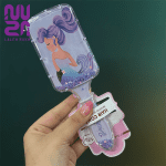 برس مو کودکان با طرح پری دریایی | kids hair comb with mermaid design - تصویر 4