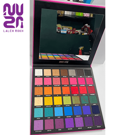 (broken13)y Beauty bay EyeShadow Bright Matte 42 Color Palette پالت سایه 42 رنگ برایت مت بی بیوتی بای(آسیب دیده 13) | (broken13)y Beauty bay EyeShadow Bright Matte 42 Color Palette - تصویر 1
