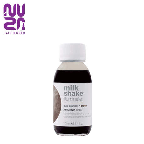 milkshake illuminate pure pigment brown ammonia free 100ml پیگمنت(روغن غلیظ)مو رنگ قهوه ای میلک شیک(بدون آمونیاک)|milkshake illuminate pure pigment brown ammonia free 100ml - تصویر 1