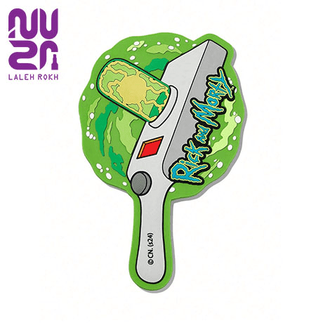 sheglam RICKY AND MORTY hand mirror 1pc آینه دستی ریک اند مورتی شیگلم|sheglam RICKY AND MORTY hand mirror 1pc - تصویر 1