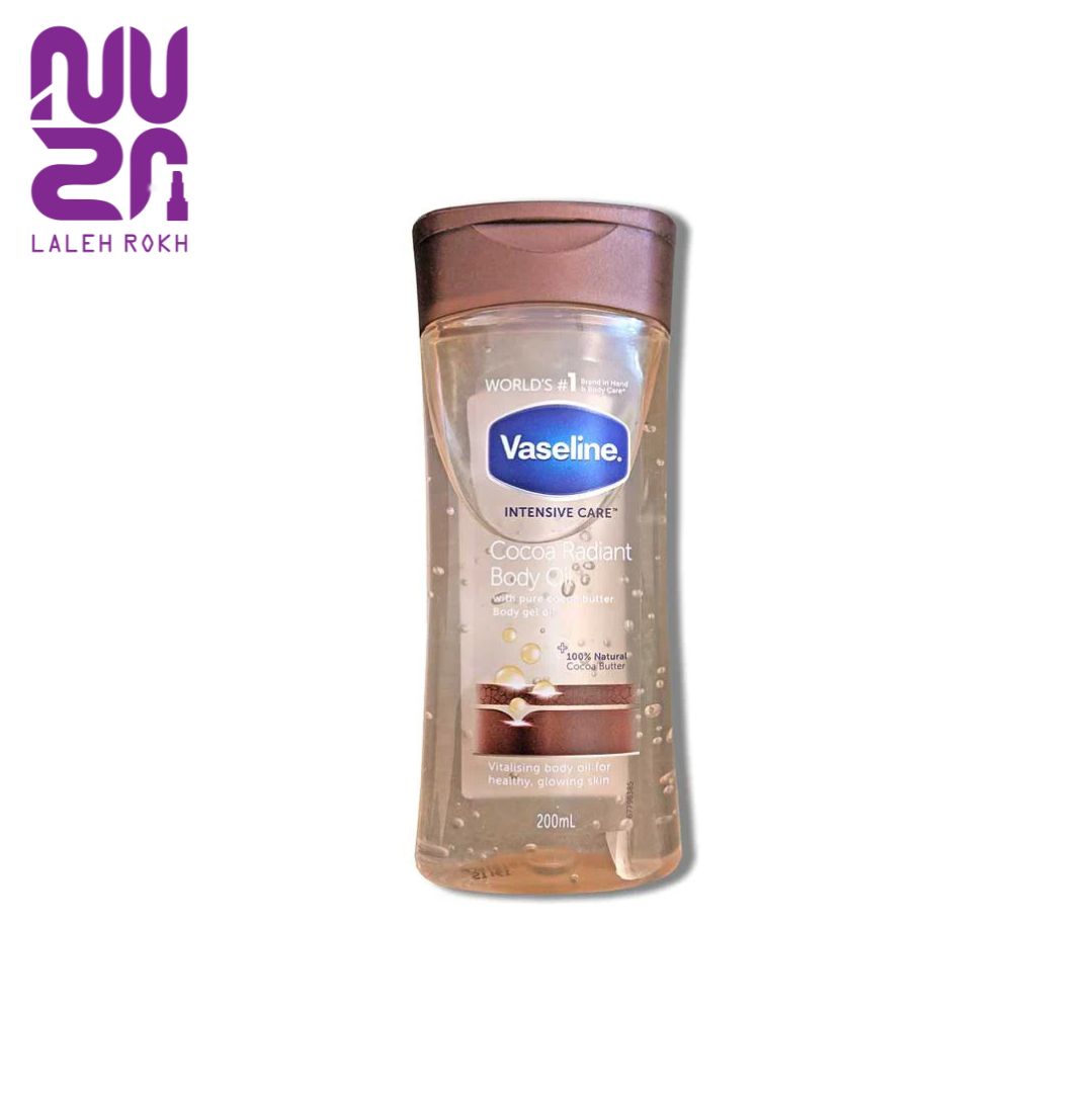 vaselina روغن بدن وازلین مدل کوکوعا رادیانت 200 میل | Vaseline Intensive Care Cocoa Radiant 200ml - تصویر 1