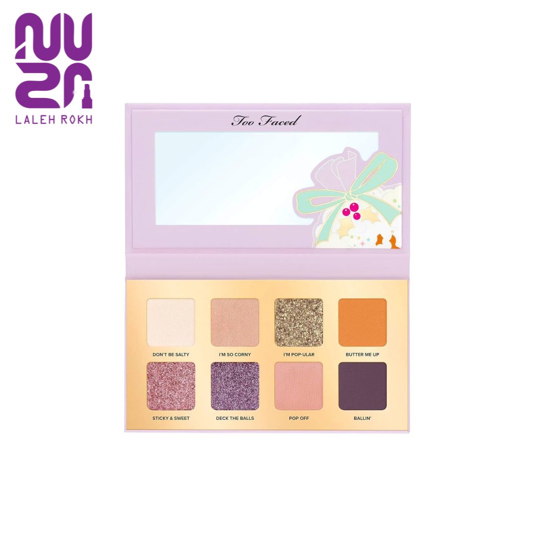 111 پالت 8 رنگ سایه توفیسد مدل پاپ کرن بالز | Too faced popcorn balls palette - تصویر 1