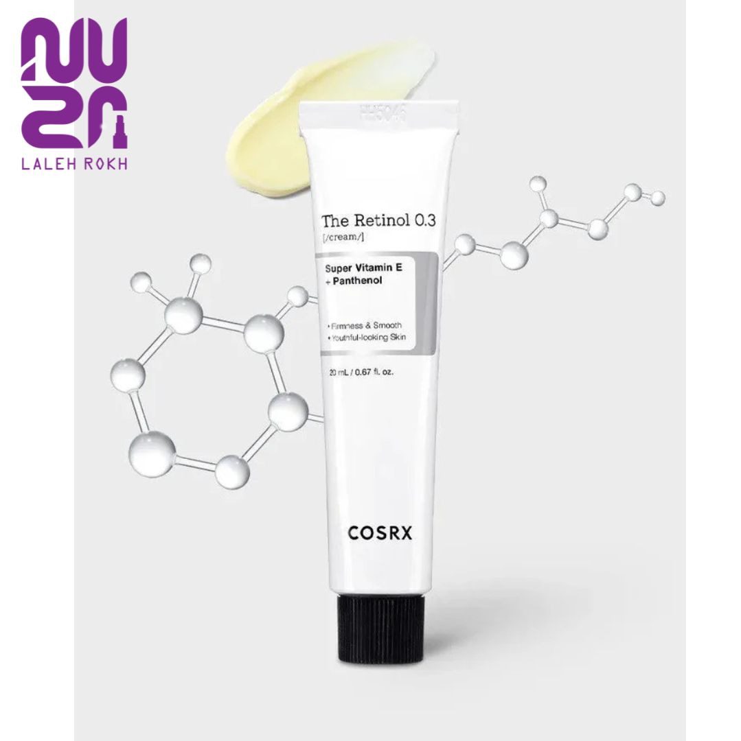 cosrx 1_11zon کرم جوانساز و ضد چین و چروک رتینول 0.3 کوزارکس 20میل | COSRX The Retinol 0.3 Cream super vitamin e panthenol 20ml - تصویر 1