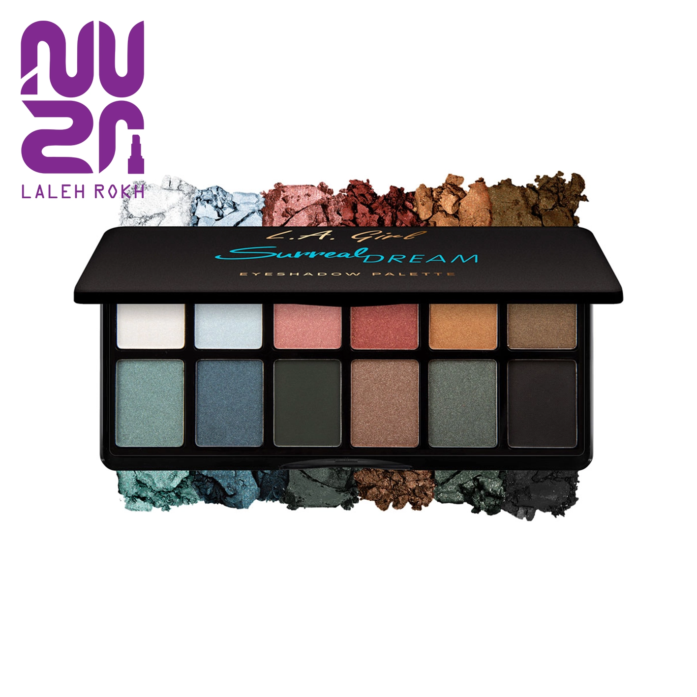 LA girl surreal dream eyeshadow palette پالت سایه چشم ال ای گرل مدل سوریل دریم | LA girl surreal dream eyeshadow palette - تصویر 1