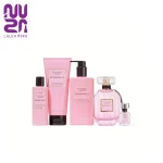 ست هدیه عطر و لوسیون بدن و ژل پاک کننده زنانه بامشل ویکتوریا سکرت | Victorias secret bombshell gift set 5ps - تصویر 2