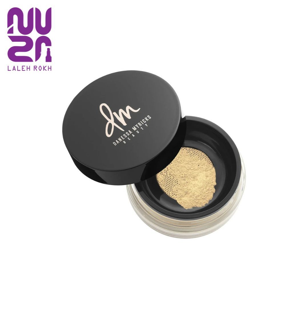 yellow_11zon پودر فیکس کامل دنسا مایریکس رنگ زرد 11 گرم | Danessa myricks beauty evolution powder yellow color 11g - تصویر 1